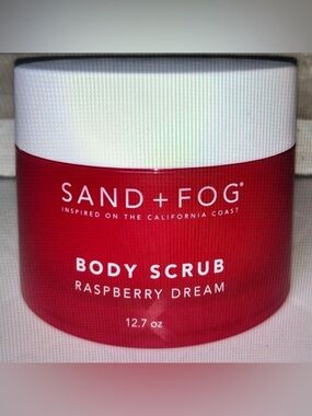 Sand + Fog Raspberry Dream Body Scrub - Red